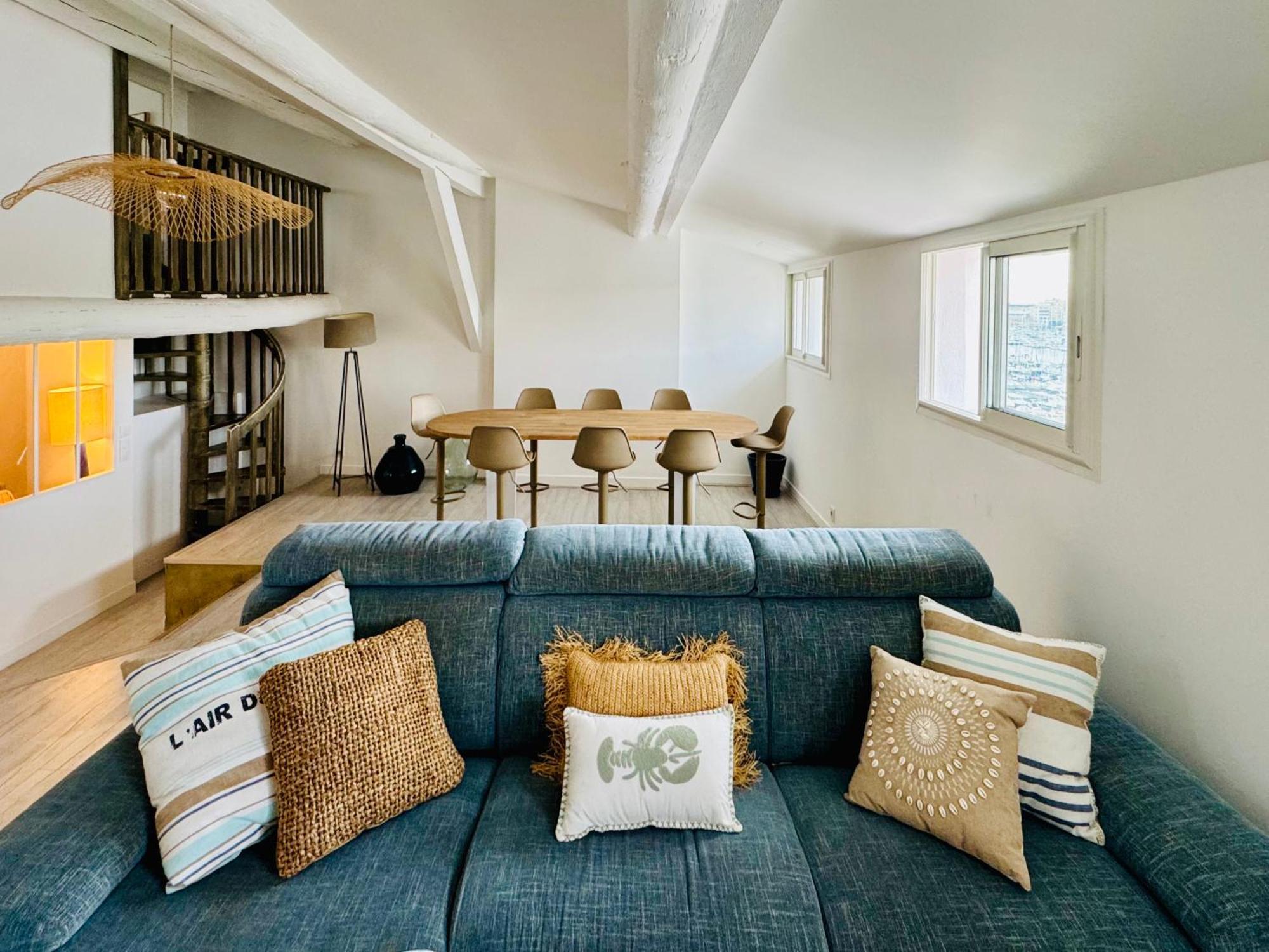 Appartement Superbe Loft Vue Vieux Port En 1ère Ligne *